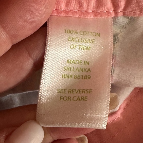 Lilly Pulitzer Callahan Patchwork Shorts Women's 2 Blue Pink Floral Multi 4.5" - Picture 6 of 9